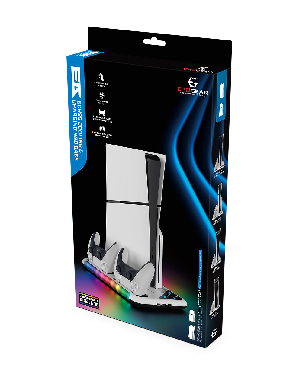 Miniature : EG SCH35 Cooling & Charging RGB Base for PS5 & PS5 Slim