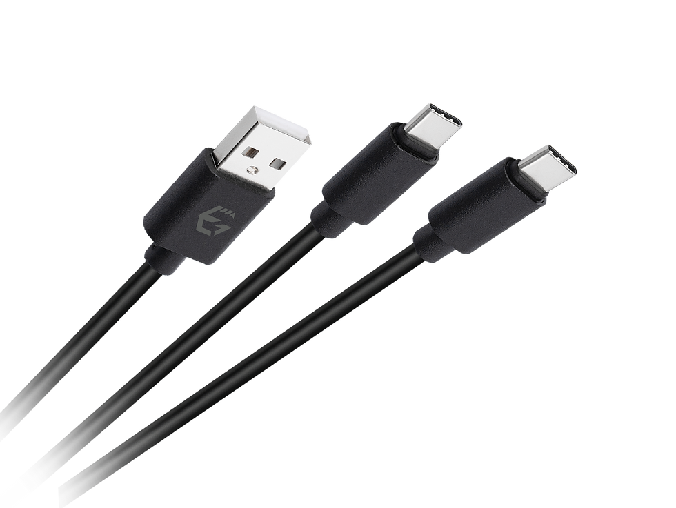 EG SCH15 Type C 3m Dual Charging Cable For PS5 Xbox Switch Egogear eg-sch15-type-c-3m-dual-charging-cable-for-ps5-xbox-switch-egogear