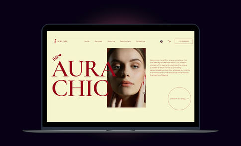 Premium wix studio template for services beauty salon ready
