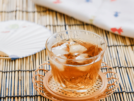 夏の冷たいお茶