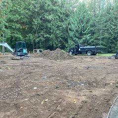 An image of a ground being excavated for in-ground pool installation