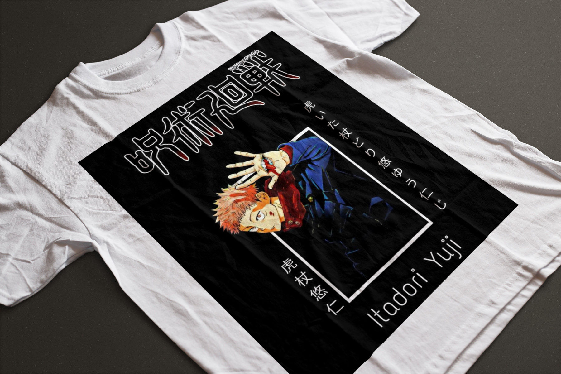 Itadori Jujustu Kaisen Graphic Tshirt 