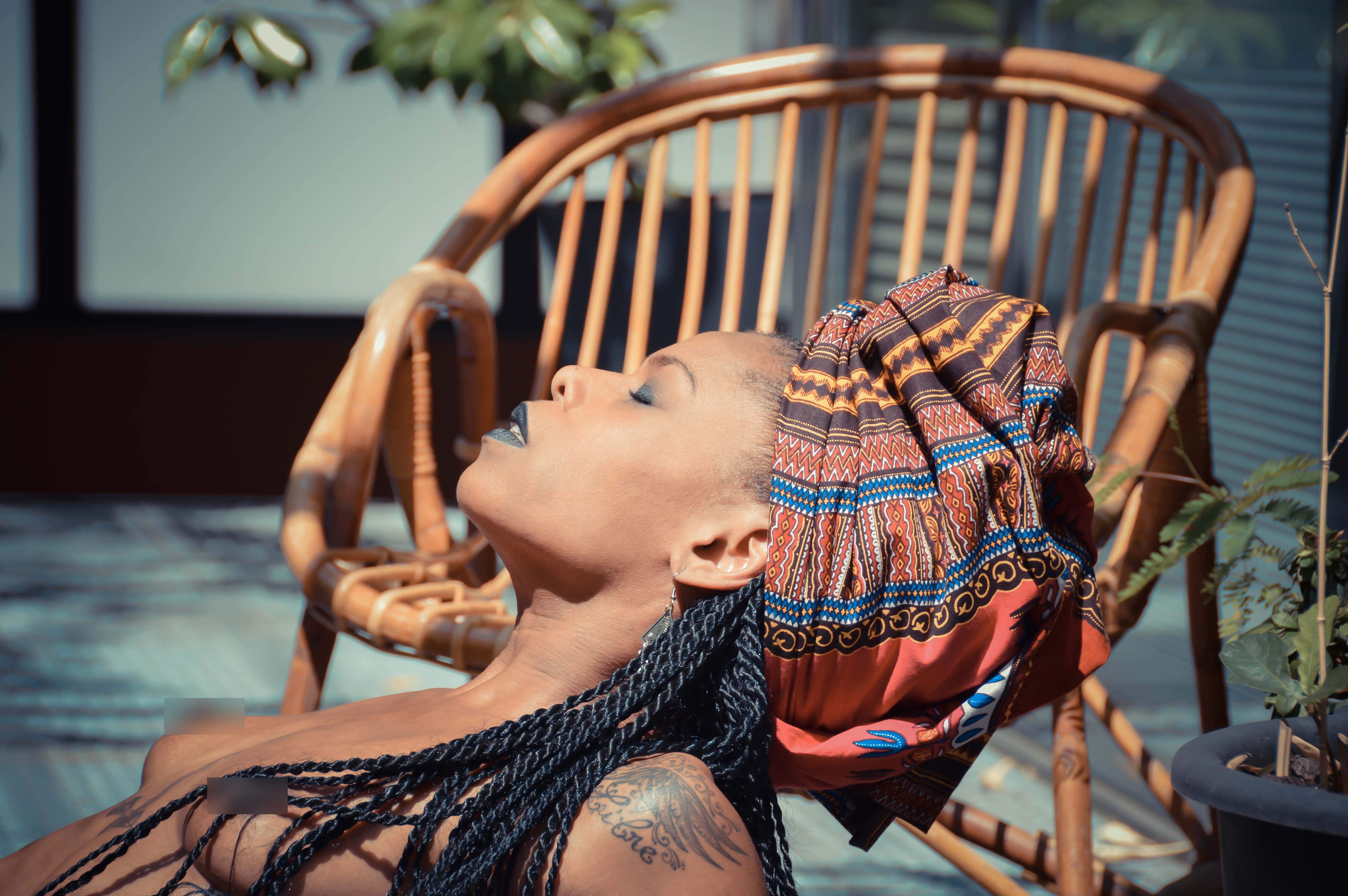 Be Barock Model Black African Queen