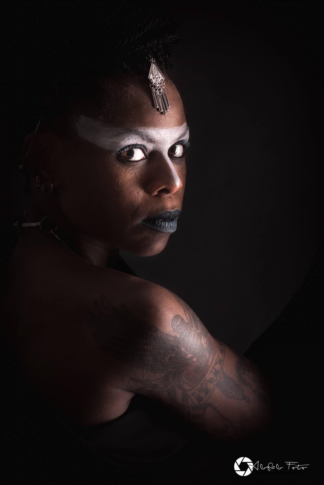 Be Barock Model Black Model Art