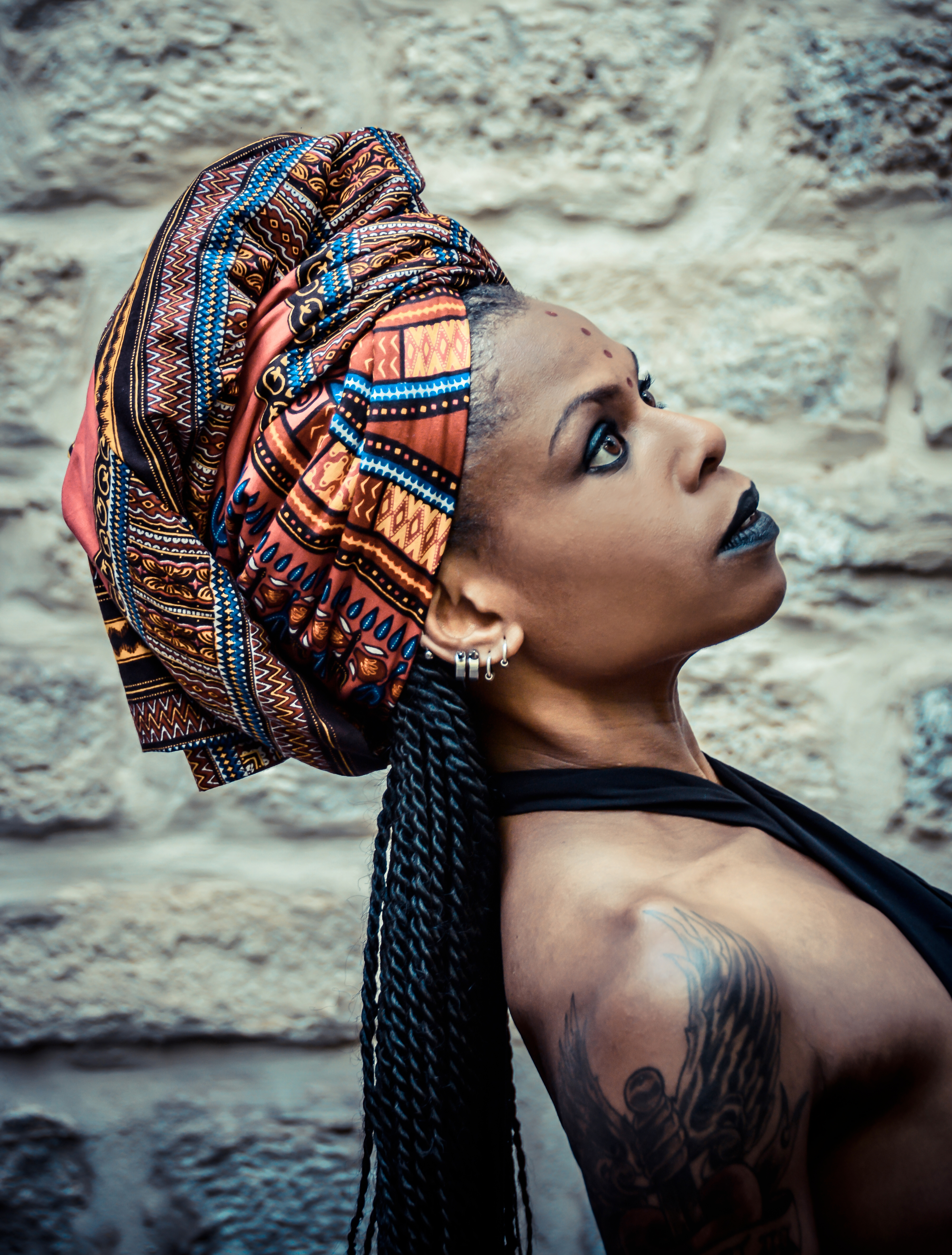 Be Barock Model Black African Queen
