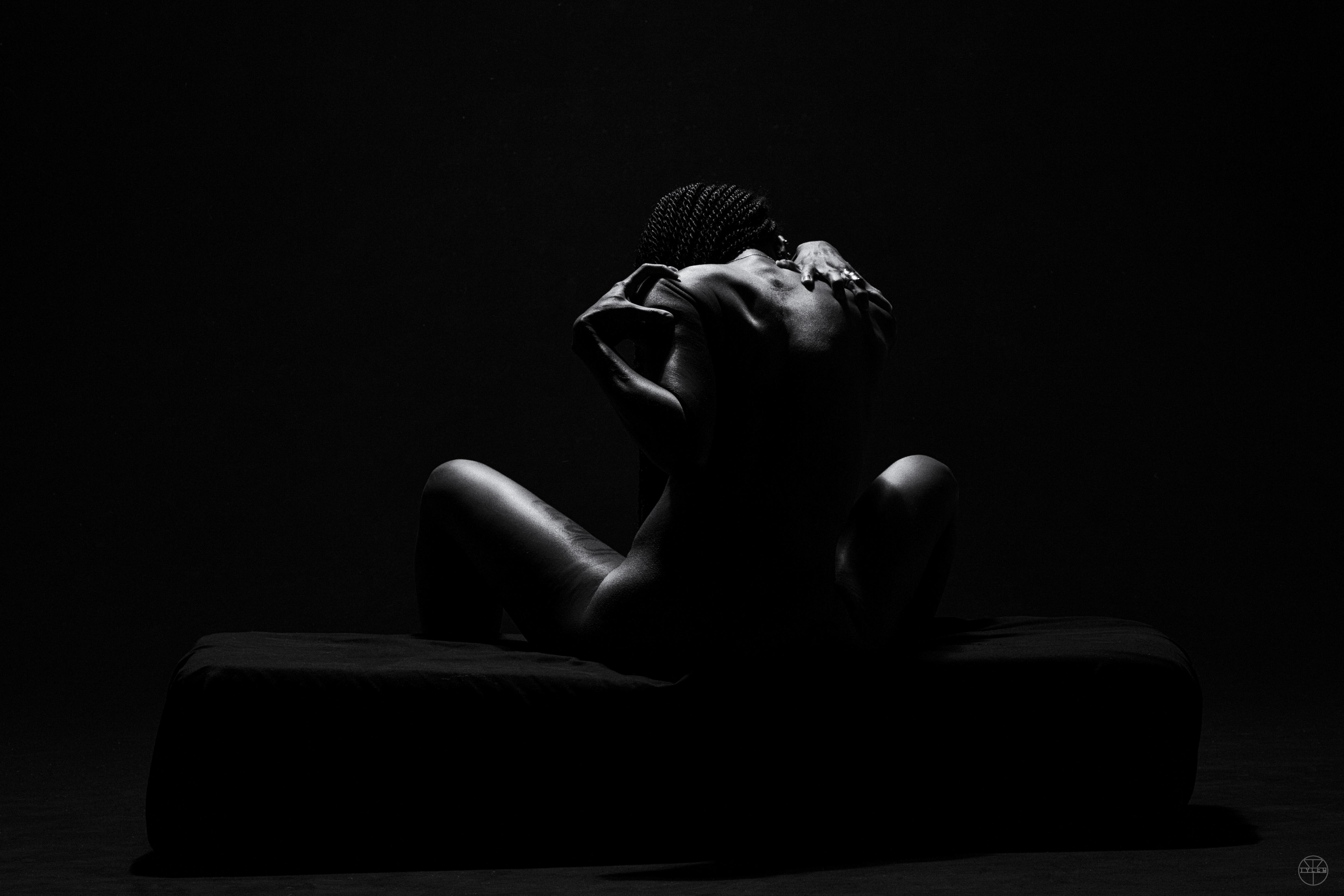Be Barock Black Nude Model Art