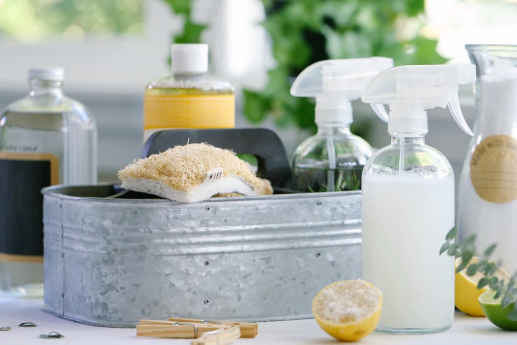 bottle, jar, container for house cleaning