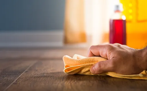 Green Cleaning Wood