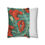 Thumbnail: Red Poppies on Green - Poly Canvas Cushion Cover (Cover only)