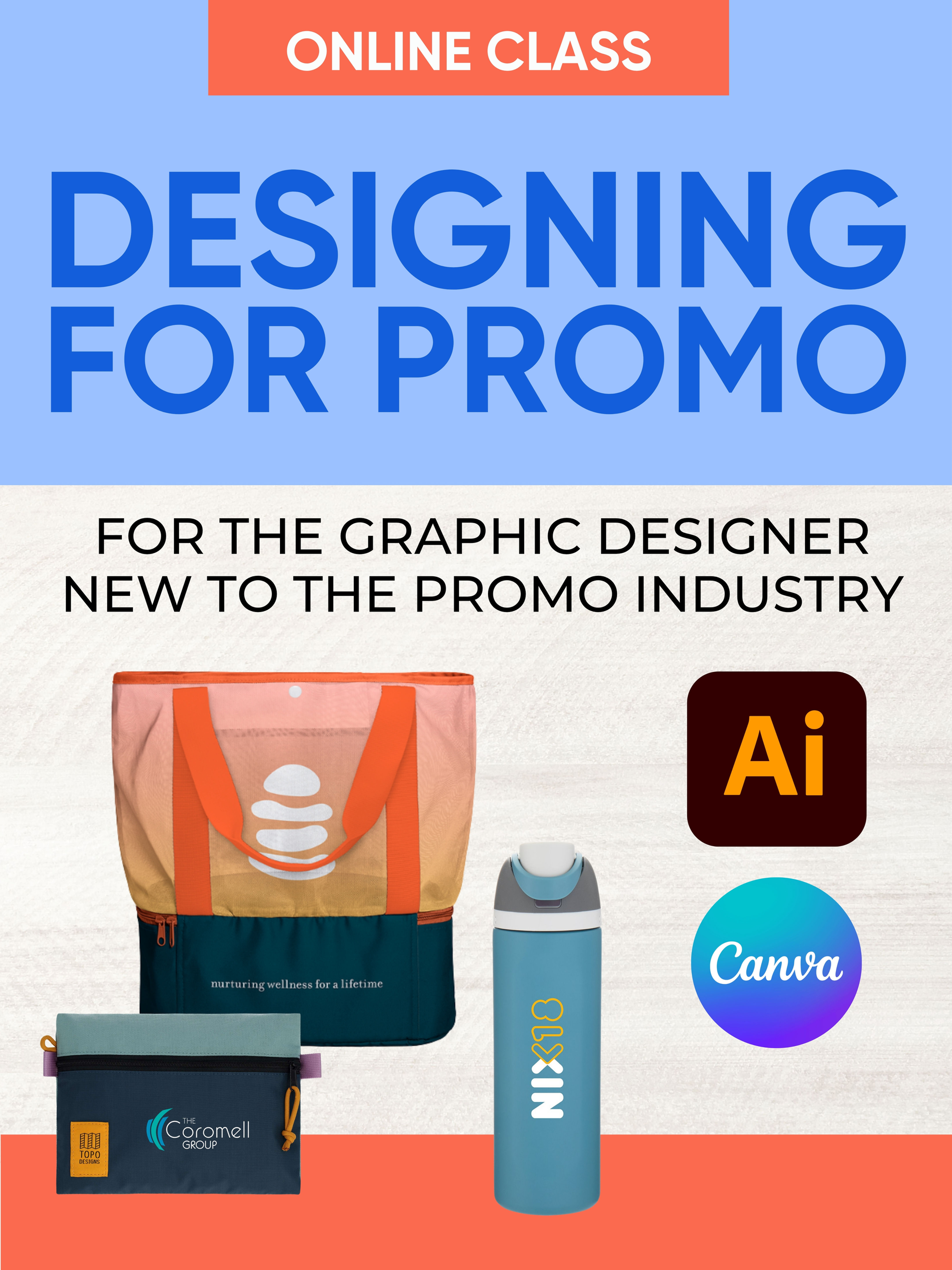 DESIGNING FOR PROMO for the Graphic Designer - 1 SEAT