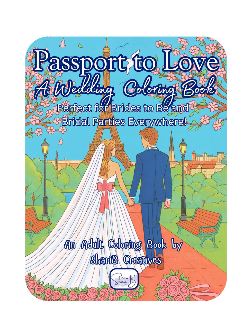 Passport to Love Wedding Coloring Book (25)