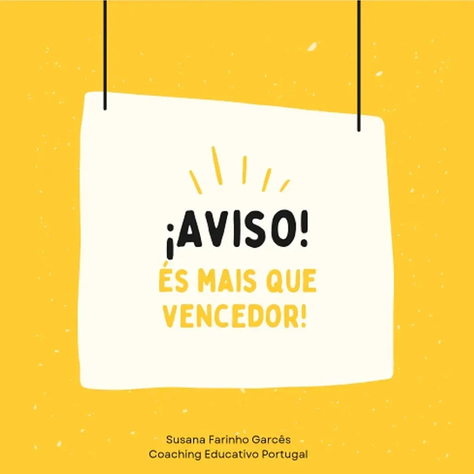 3.° AVISO - ÉS MAIS QUE VENCEDOR!