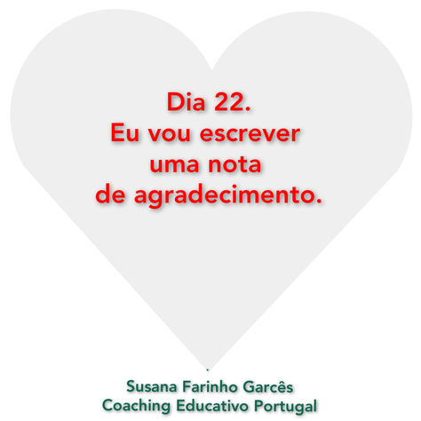 Dia 22.
Eu vou escrever uma nota de agradecimento