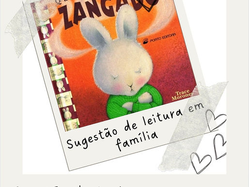 Sugestão de leitura em família - Quando me sinto... ZANGADO