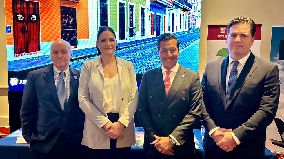 Presentan nuevo puente aéreo entre Ciudad de México y Puerto Rico