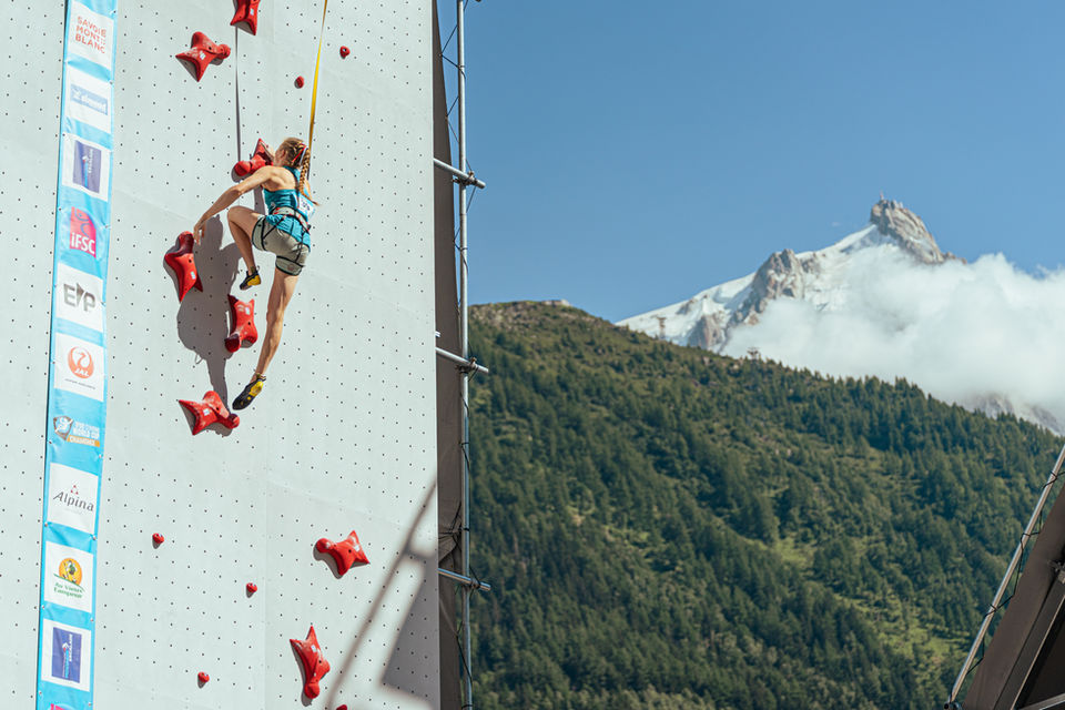 Climbing World Cup Chamonix