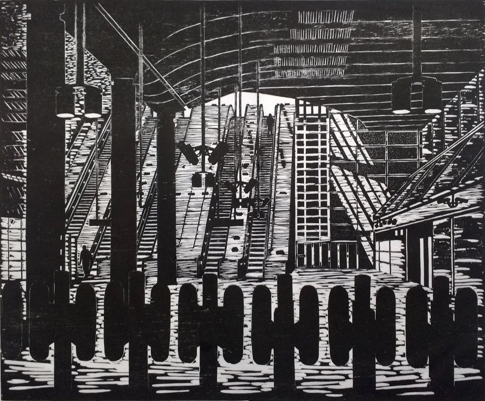 Susan Short -Ticket Barrier Canary Wharf