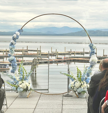 Arbor Rental wedding florist