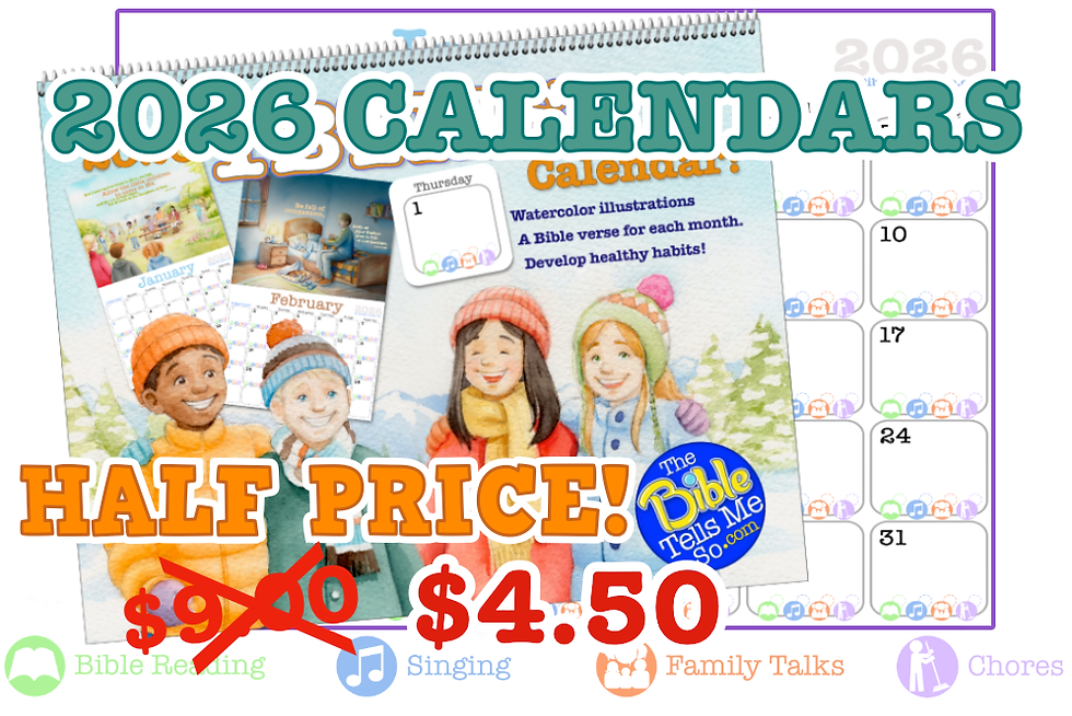2026 Calendar - Half Price
