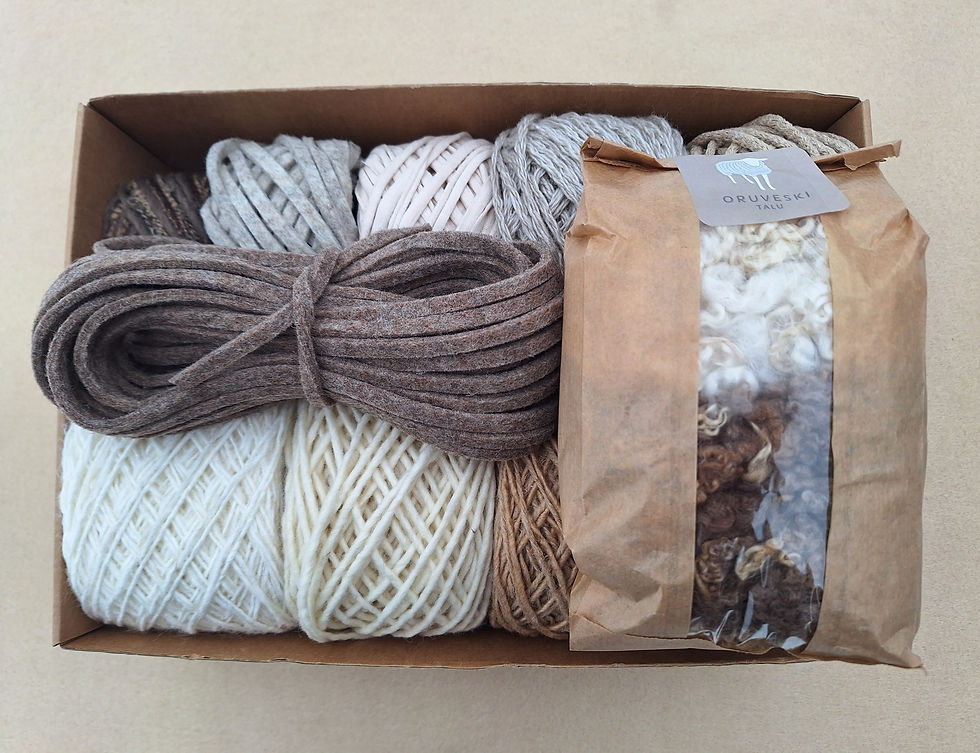 Thumbnail: Weaving Pack "Natural Colours"
