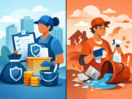Bonded Cleaners vs Uninsured Cleaners Compared