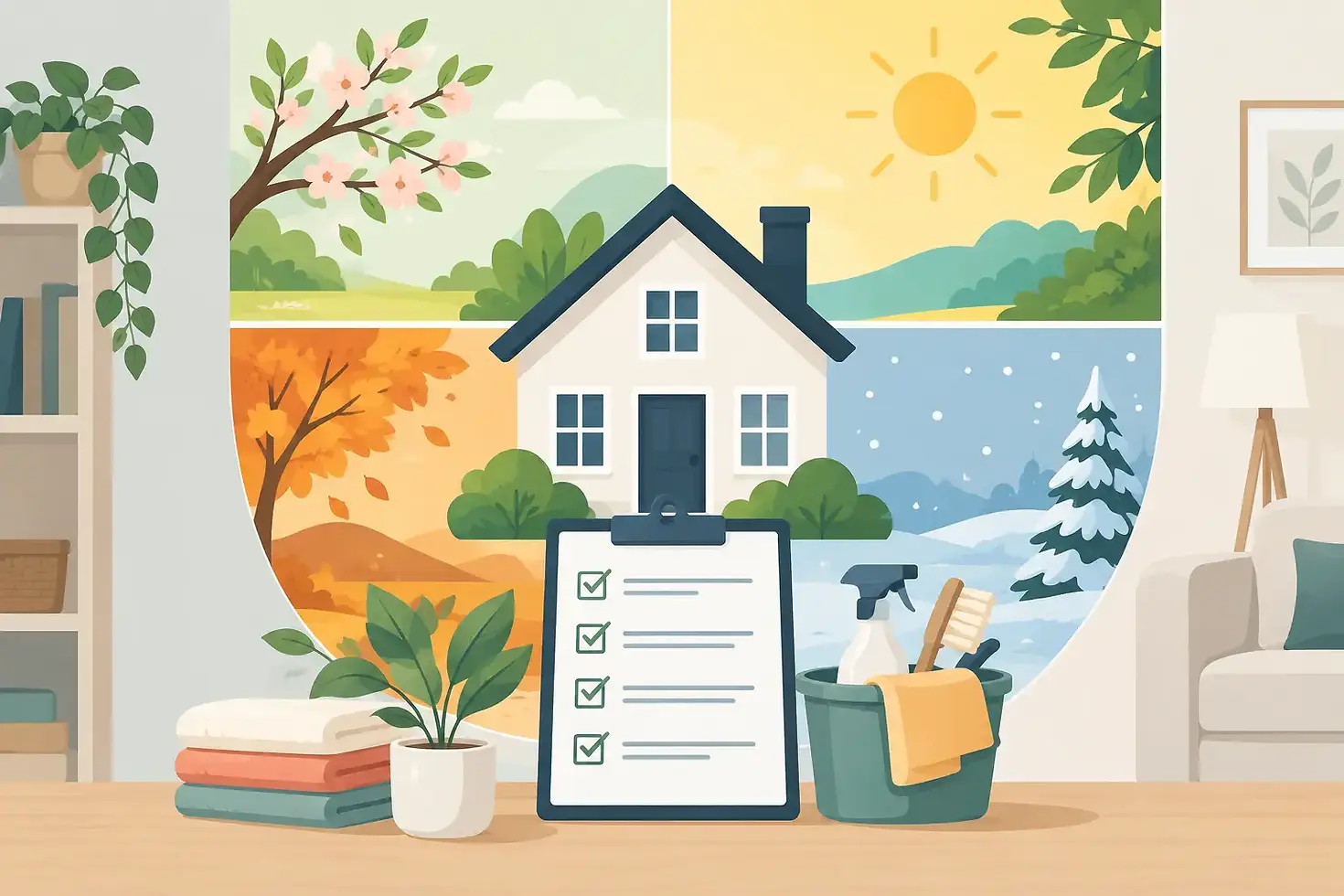 Seasonal Home Reset Checklist for Every Season