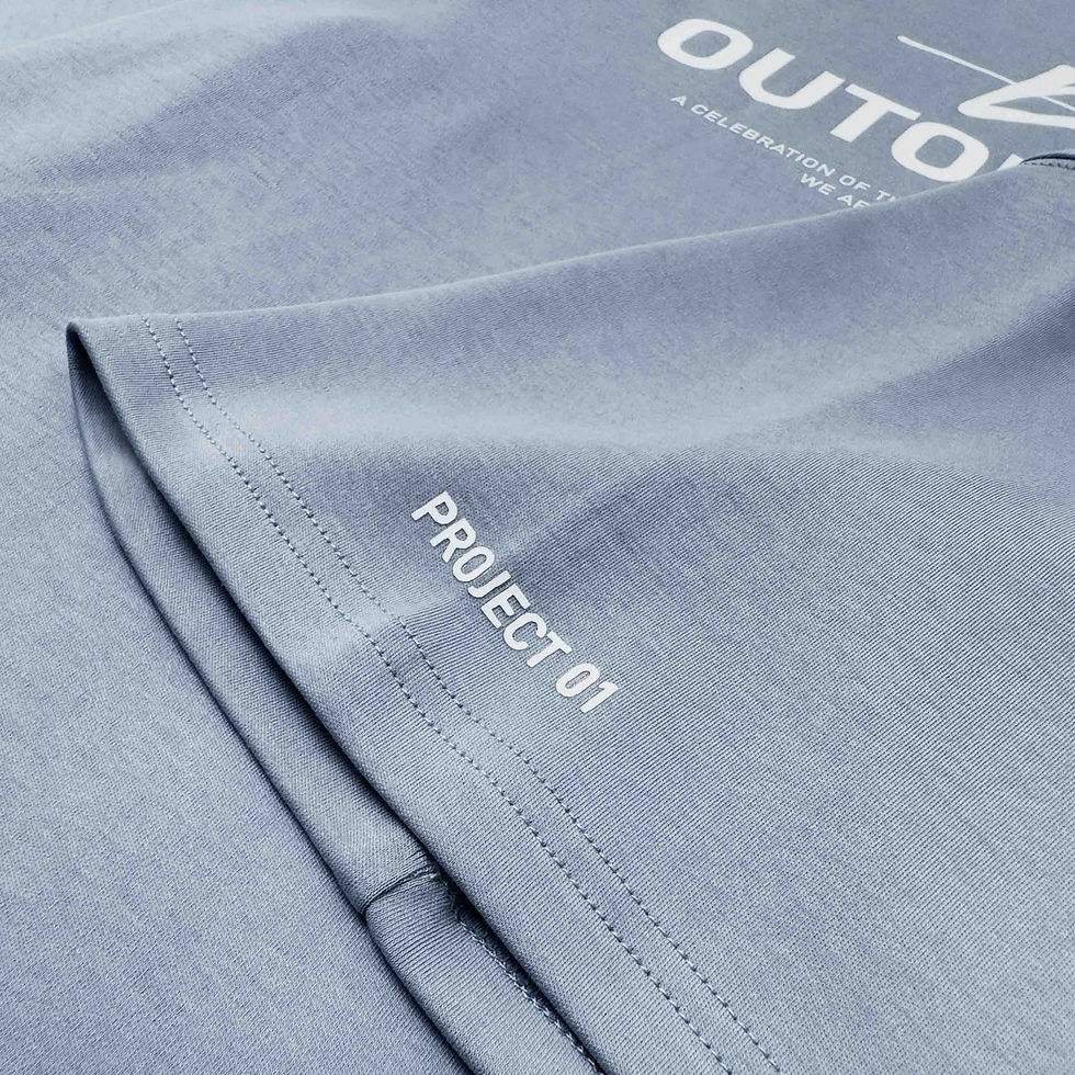 Thumbnail: SHADOW - HAZE BLUE / DEBUT OVERSIZED SS T-SHIRT product details