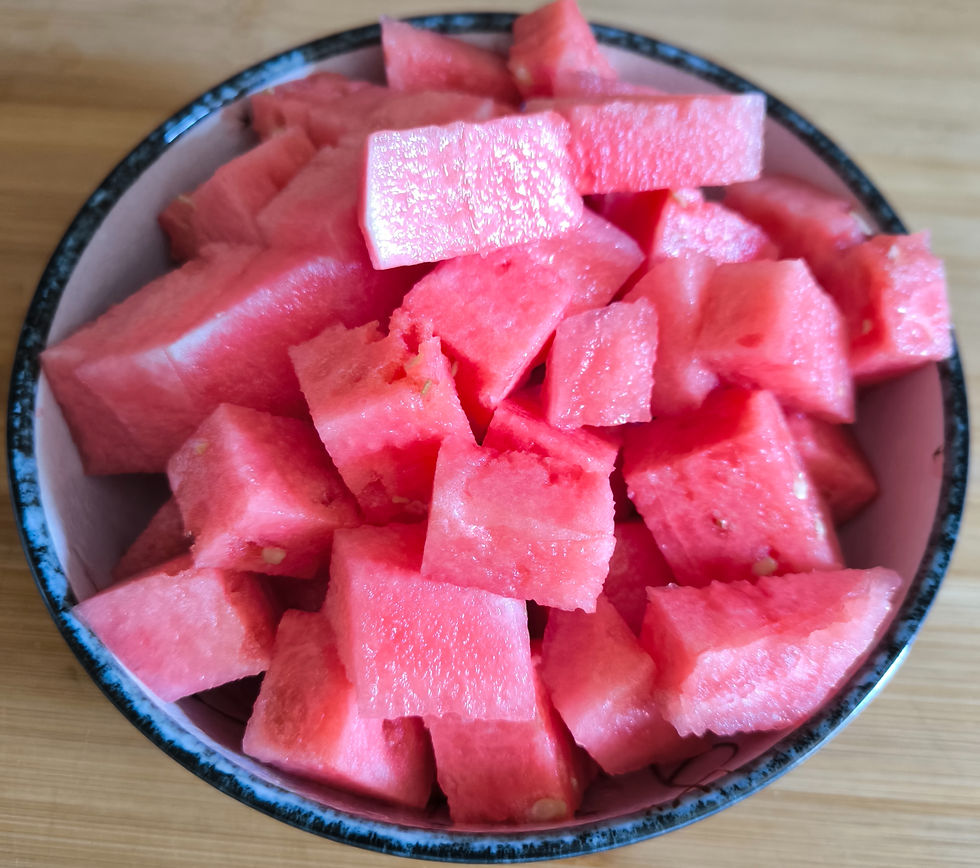 Frische Wassermelone