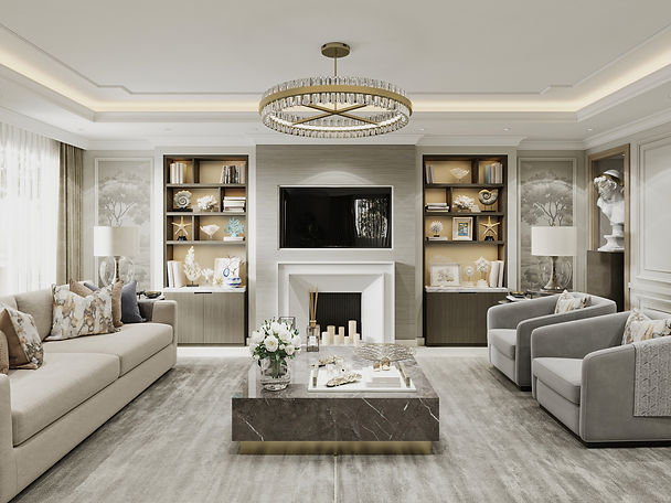 Timeless Elegance - Reception Area by Designify