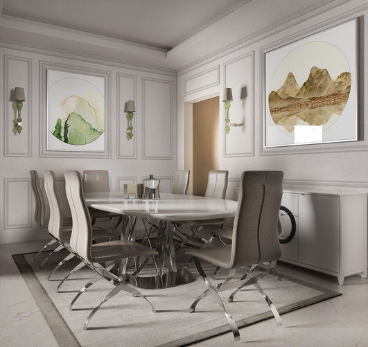 "Homey Kitchen Atmosphere - Residential Interior Design by Designify"
