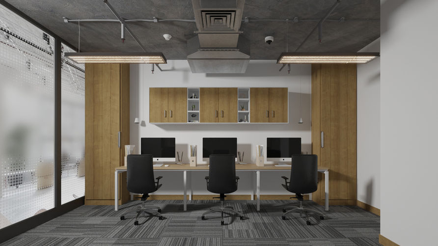 "Enhanced Focus and Creativity in Employee Workspace - Designify Architecture Firm - Daily Tasks in Egypt and UAE"