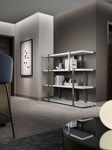 "Designify's Residential Interior - Comfort and Elegance in the Basement"