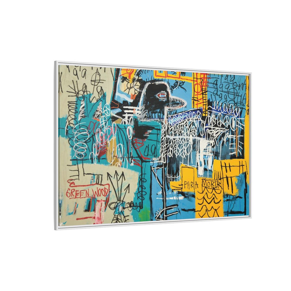 Thumbnail: Blue and Yellow - Basquiat