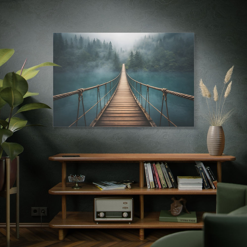 Thumbnail: Foggy Wooden Bridge