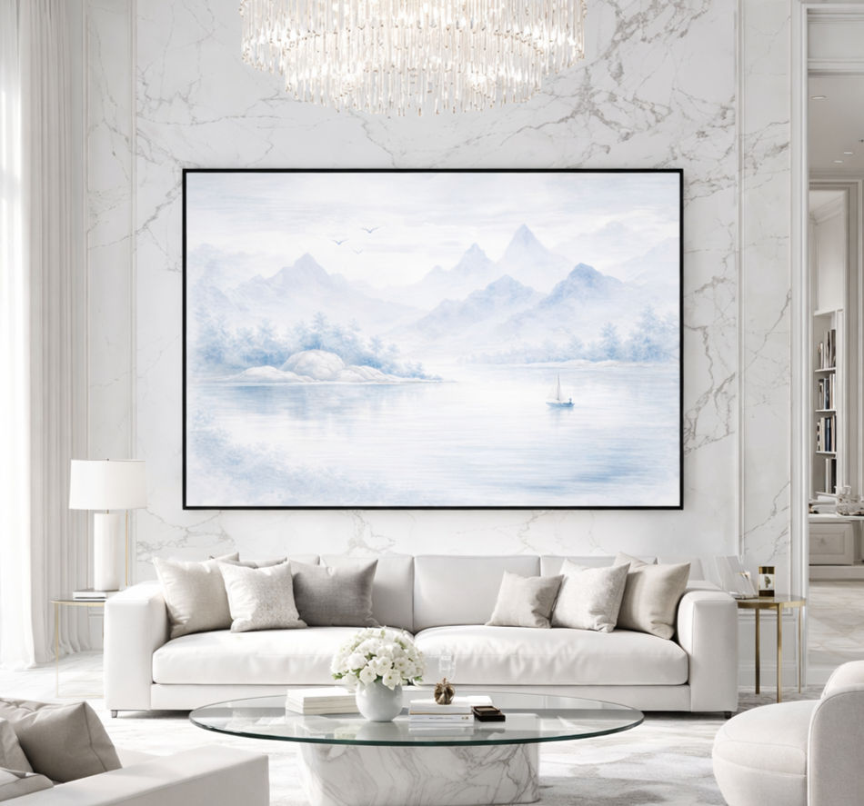 Misty Mountain Lake