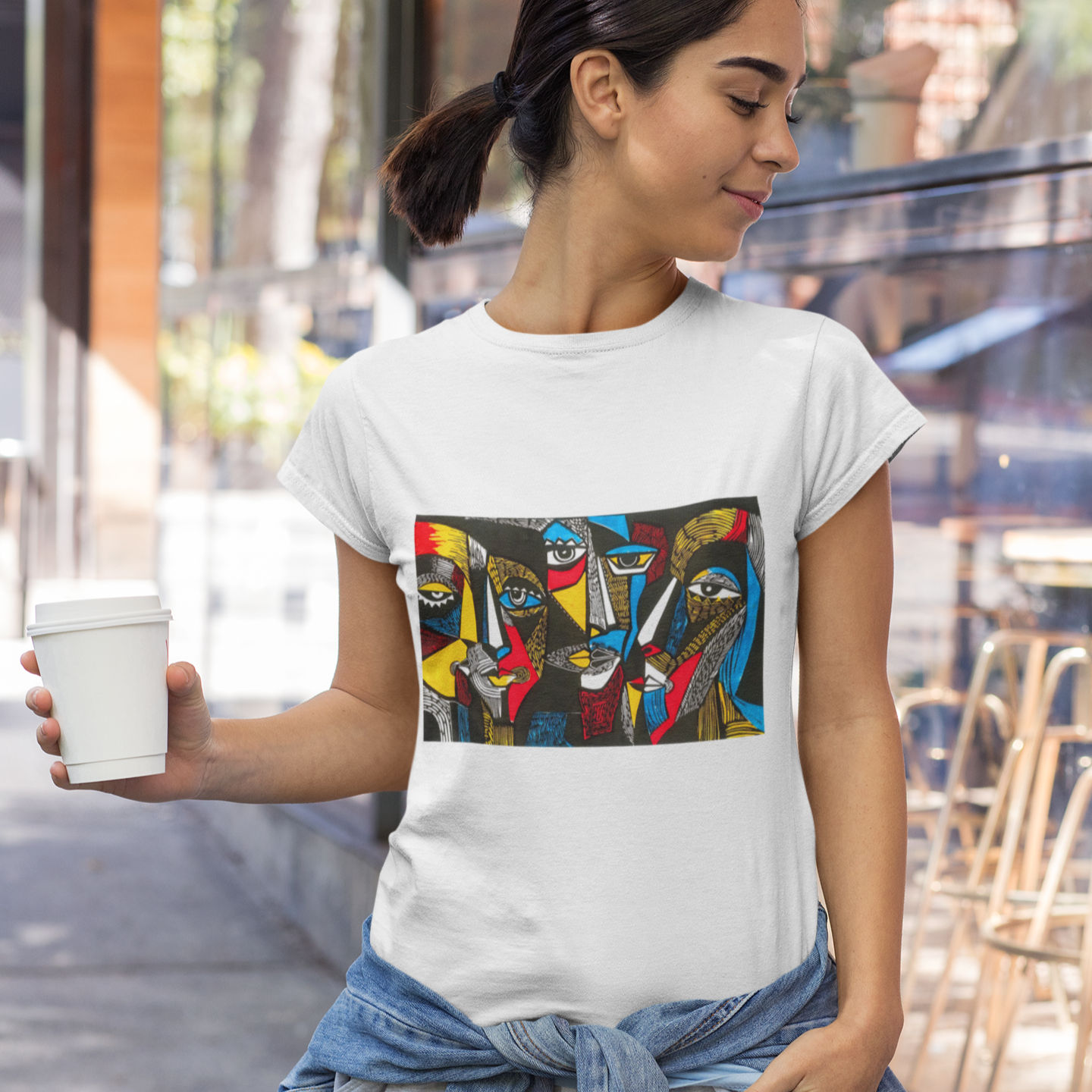 Geometric - Picasso Tee