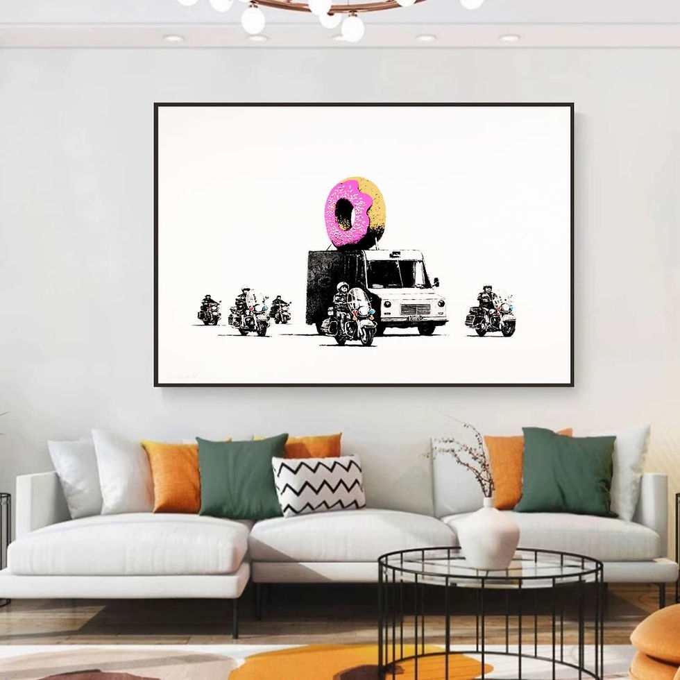Thumbnail: Doughnut - Banksy