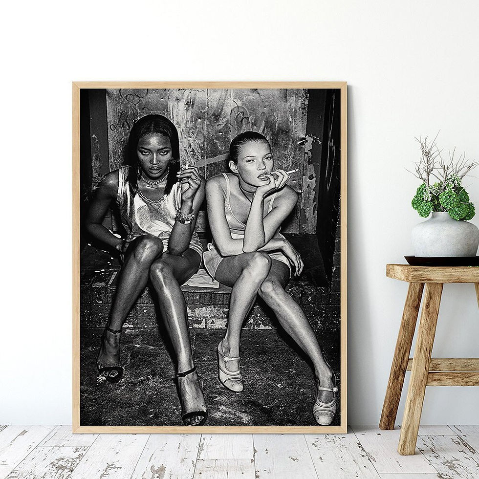 Kate Moss & Naomi Campbell