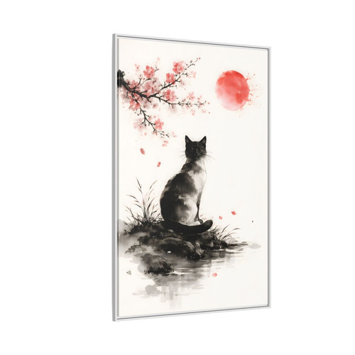 Zen Cat | Ready to Hang Canvas