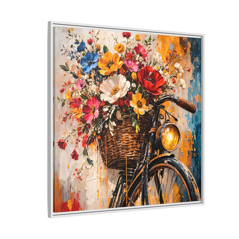 Thumbnail: Bicycle Bloom Still Life