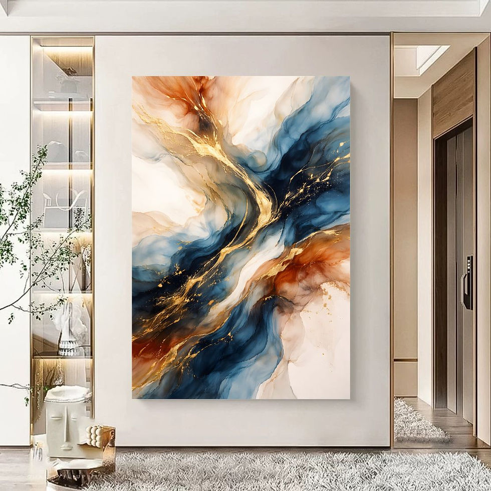 Thumbnail: Golden Marble Flow