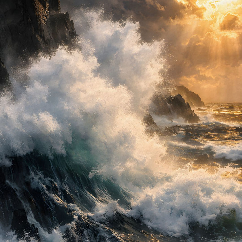 Thumbnail: Storm Over the Cliffs