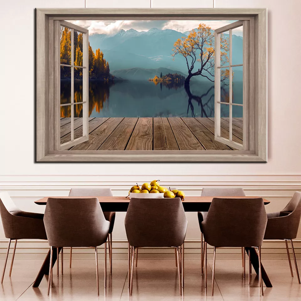 Thumbnail: Tree Lake Window