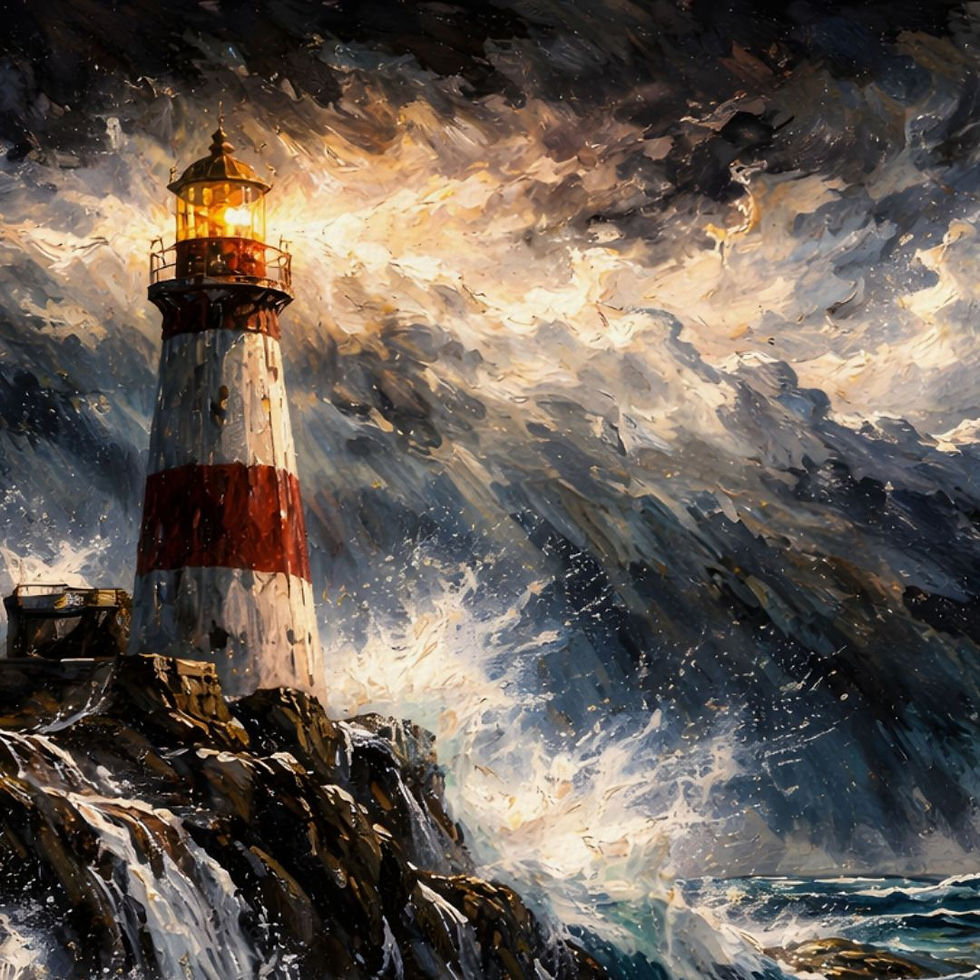 Thumbnail: Storm Lighthouse Waves