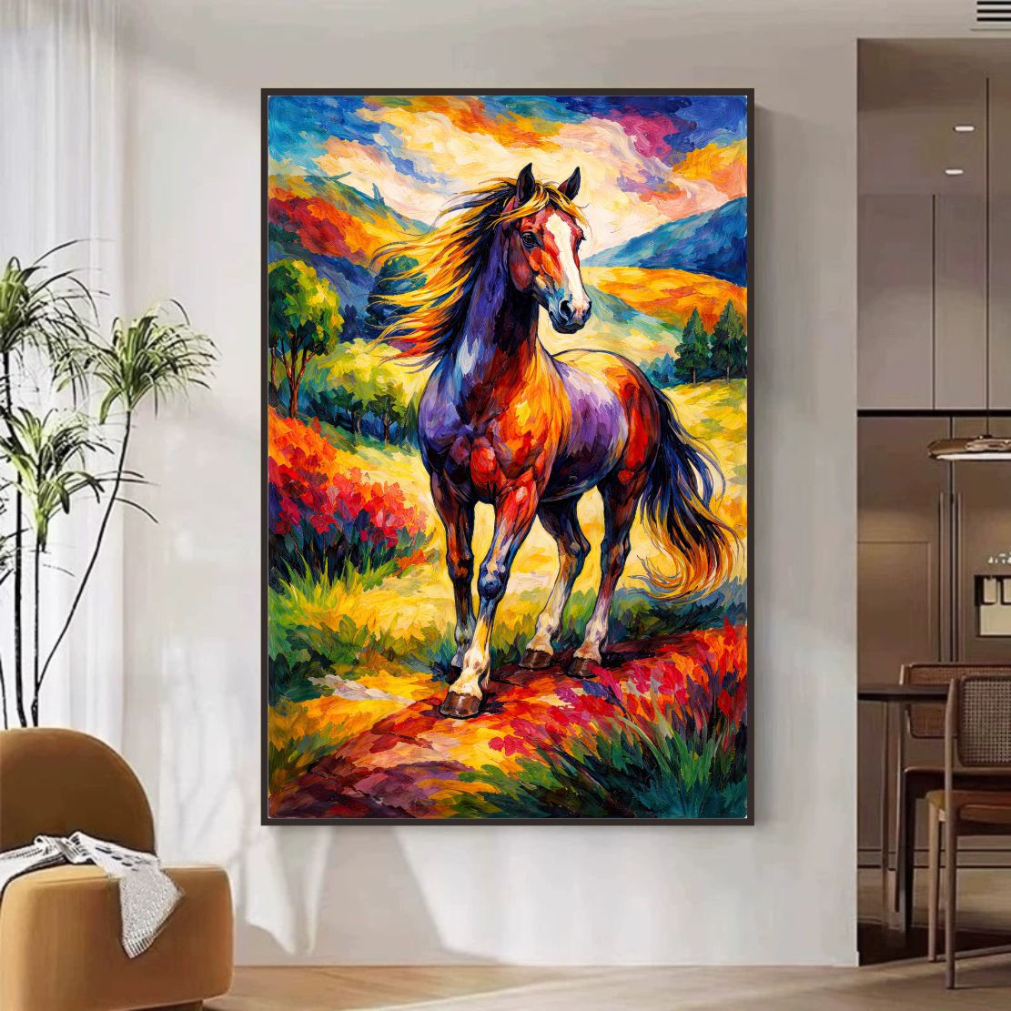 Abstract Horse