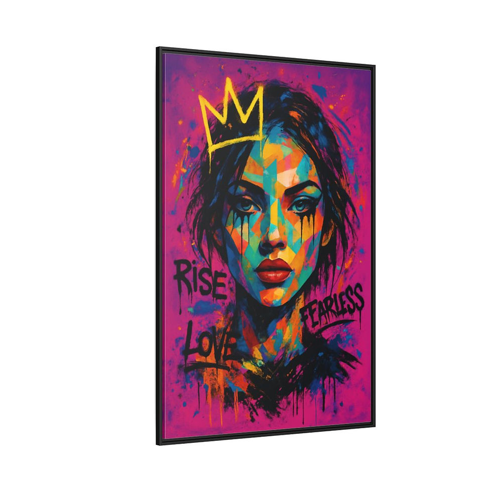 Thumbnail: Fearless Queen - Framed