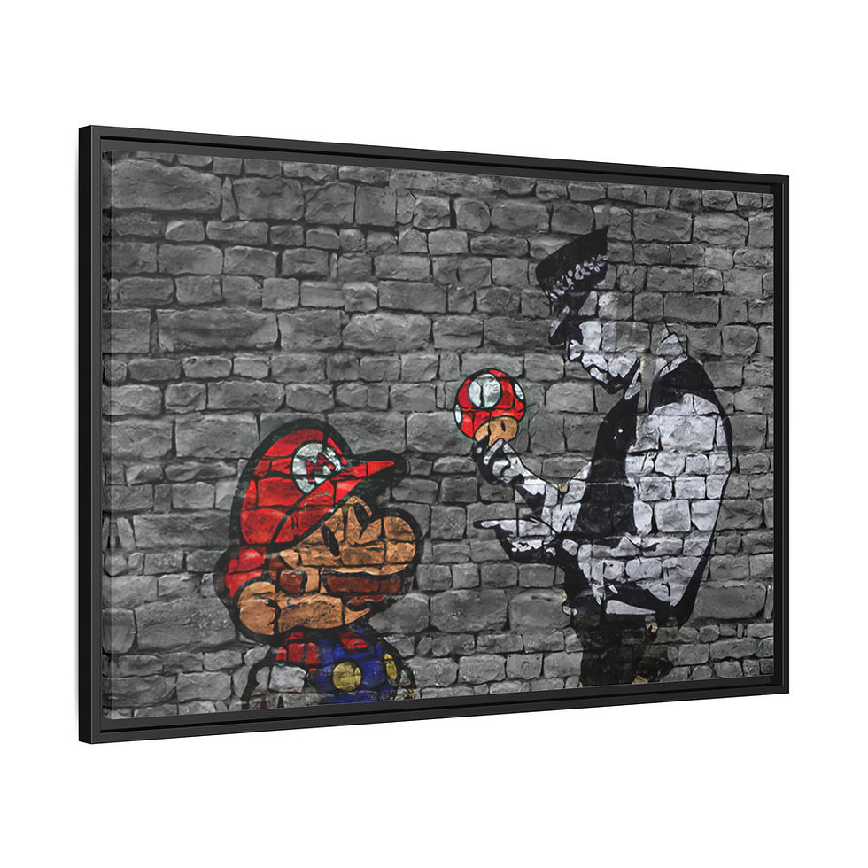 Thumbnail: Super Mario - Framed