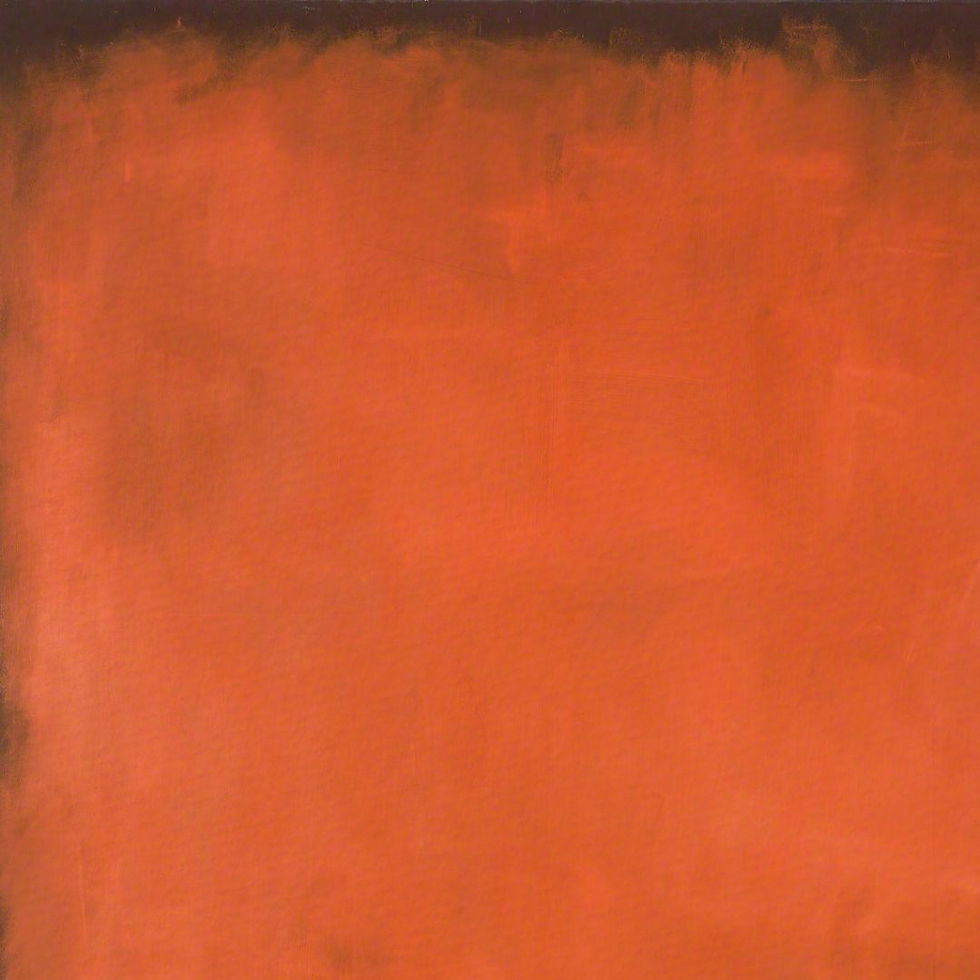 Thumbnail: Orange - Rothko