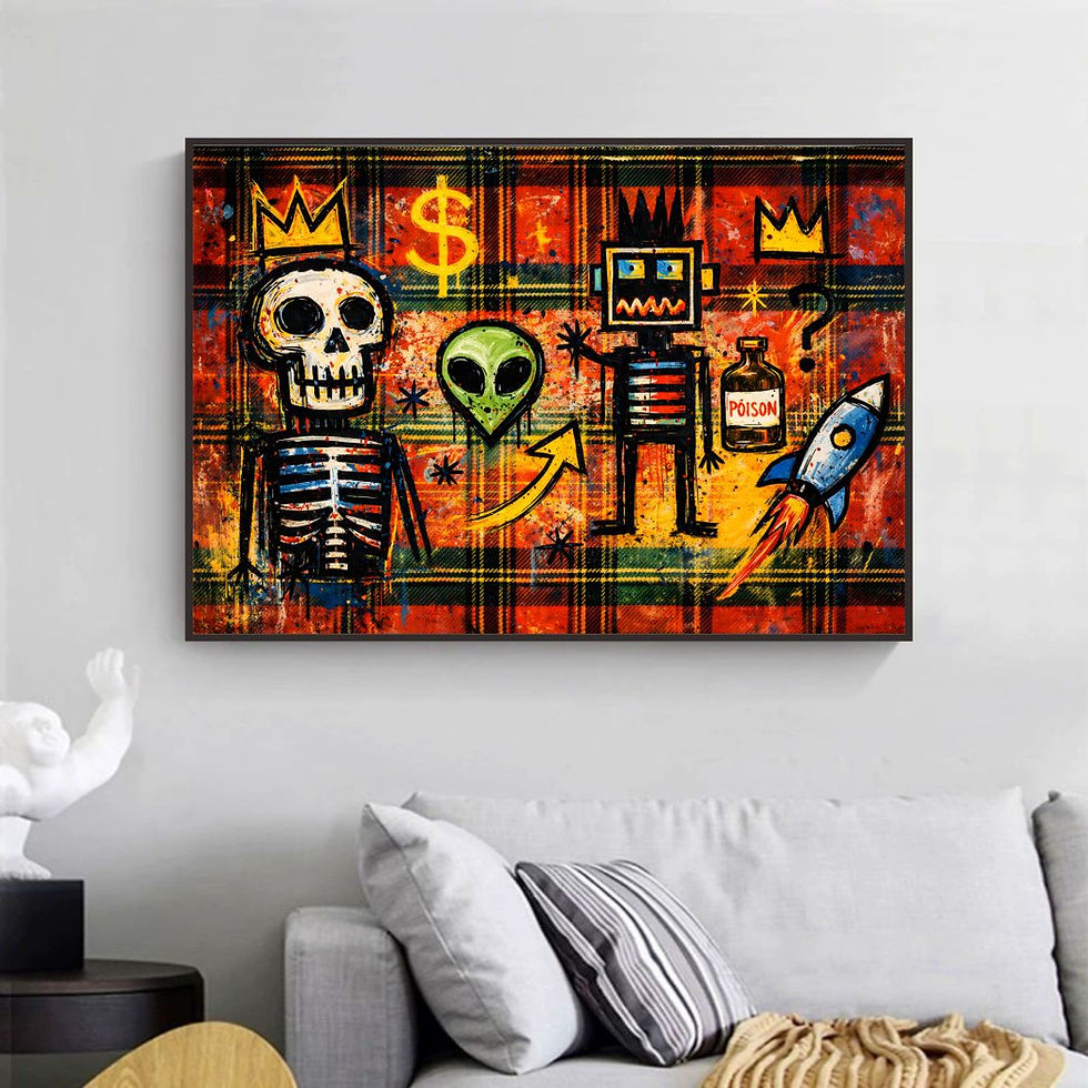 Thumbnail: Jean-Michel Basquiat -  Collage