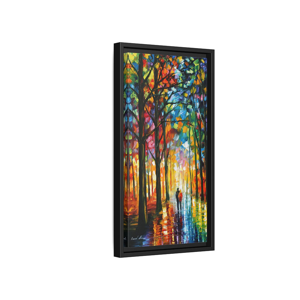 Thumbnail: Walk in the Rain - Framed